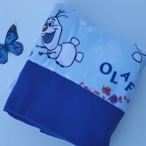 Lovely frozen 2 Olaf Print Fleece blanket fleece